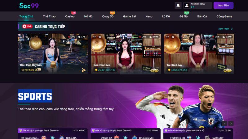 Lịch sử hình thành và phát triển nhà cái SOC99